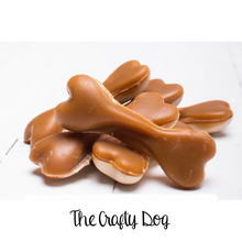 Load image into Gallery viewer, Peanut Butter Dual Sided Bone - Small or Medium - Vegan Dog Treats