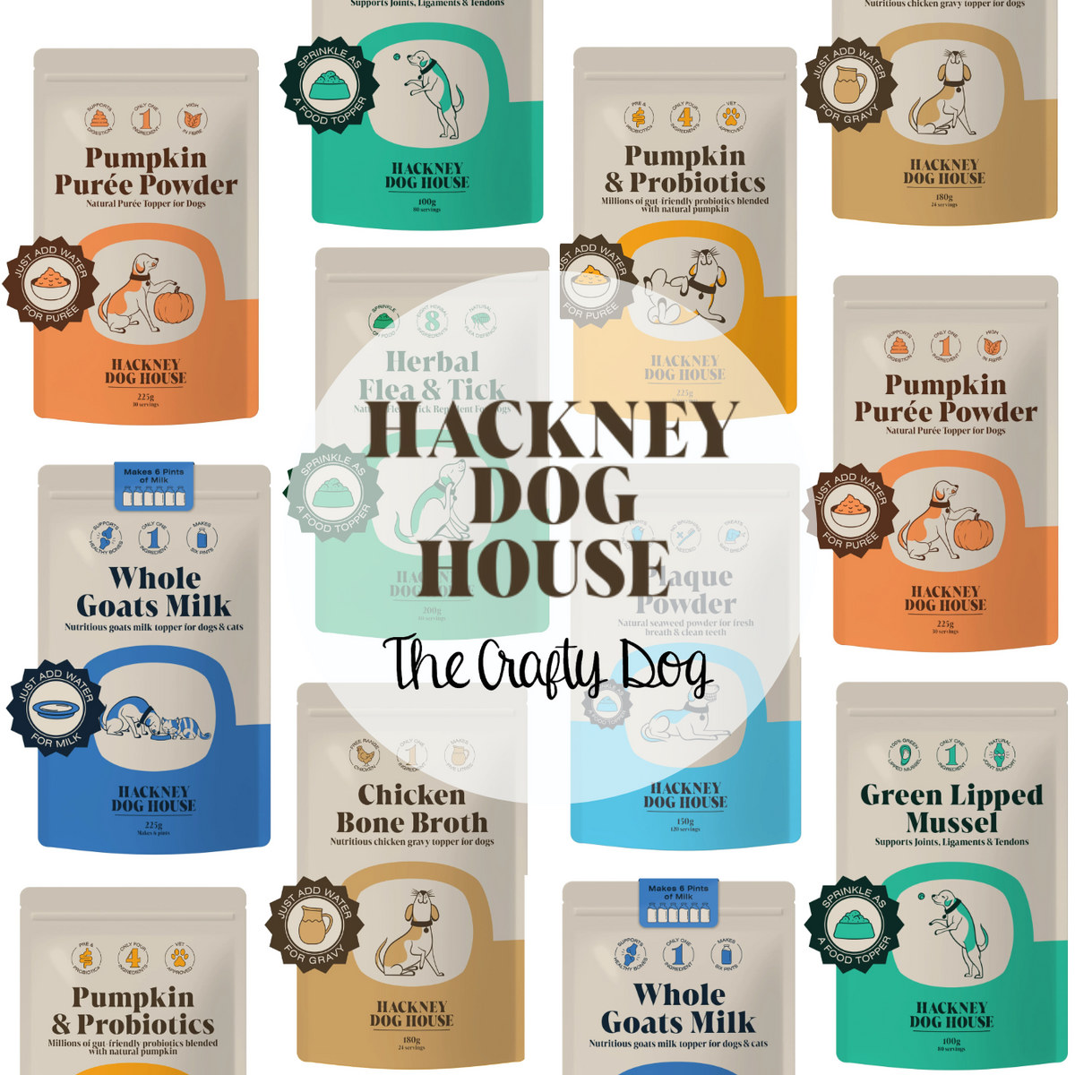 Hackney Dog House Supplements – TheCraftyDogCo