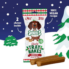 Load image into Gallery viewer, Denzels - Christmas Mince Pie Tray Bake 50g BB 10/26 (vegan)