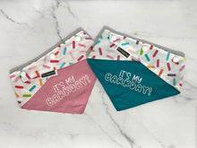 Load image into Gallery viewer, It's My Barkday Bandana - Sprinkles