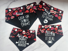 Load image into Gallery viewer, Halloween - Red Skulls - Small + Medium + Large