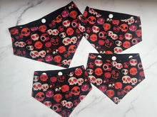 Load image into Gallery viewer, Halloween - Red Skulls - Small + Medium + Large