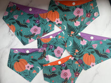 Load image into Gallery viewer, Halloween - Pumpkins on Teal - XS + Small + Medium + Large