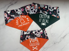 Load image into Gallery viewer, Halloween - Black Skulls - Small + Medium