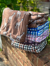 Load image into Gallery viewer, Giraffic Park Dog Blanket