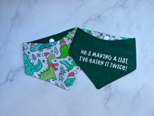 Load image into Gallery viewer, He's Making A List, I've Eaten It Twice - Bandana