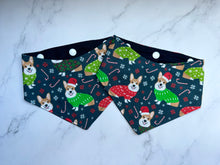 Load image into Gallery viewer, Corgi - Breed Christmas Bandana