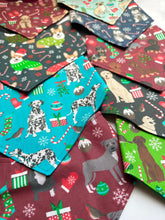 Load image into Gallery viewer, Pug - Breed Christmas Bandana