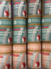 Load image into Gallery viewer, Natural Cornish Dog Treats - Fish Fingers, Cubes or Cookies