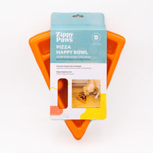 Load image into Gallery viewer, Zippy Paws - Happy Bowls - Pizza Orange