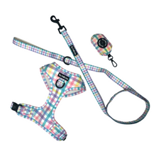 Load image into Gallery viewer, Picnic Plaid Bundle: Harness + Lead + PBH