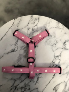 Kisses Pink Strap Harness