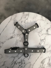 Load image into Gallery viewer, Kisses Grey Strap Harness