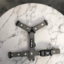 Load image into Gallery viewer, Kisses Grey Strap Harness