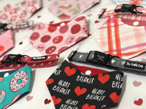 Heart Breaker Collar - Valentines Red