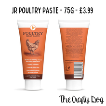 Load image into Gallery viewer, JR Pet Products - Paste - Cheese, Poultry, Herring &amp; Ostrich - Enrichment, Training or Meal Topper
