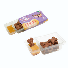 Load image into Gallery viewer, Doggie Dippers: Peanut Butter + Biscuit Dip Dog Treats 100g - 3 Flavours
