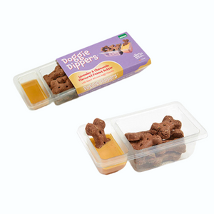 Doggie Dippers: Peanut Butter + Biscuit Dip Dog Treats 100g - 3 Flavours