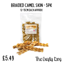 Load image into Gallery viewer, JR Pet Products - Braided Camel 12-15cm 5 Pack