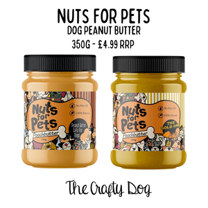 Nuts For Pets - Peanut Butter - Original or Gold - 350g