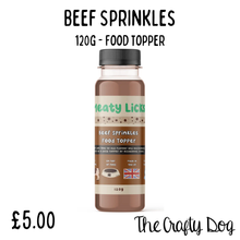 Load image into Gallery viewer, Meaty Licks - Beef Sprinkles 120g