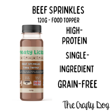 Load image into Gallery viewer, Meaty Licks - Beef Sprinkles 120g