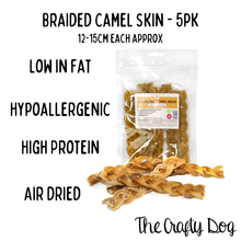 Load image into Gallery viewer, JR Pet Products - Braided Camel 12-15cm 5 Pack