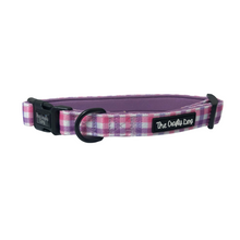 Load image into Gallery viewer, Bubblegum Plaid Collar