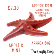 Load image into Gallery viewer, The Pets Larder - Sea Themed Vegan Chews - Dolphin, Turtle, Lobster and Starfish