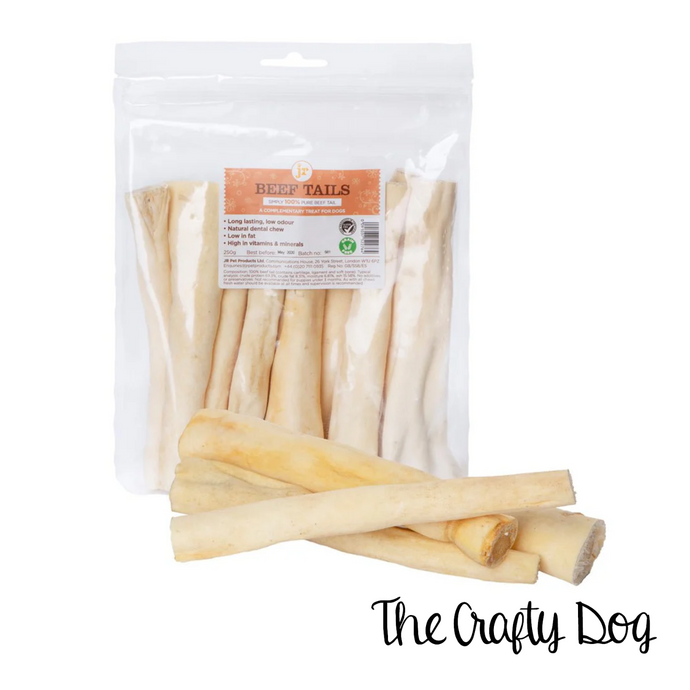 JR Pet Products - Beef Tails 250g - BB JULY 25