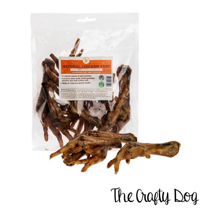 JR Pet Products - Natural Chicken Feet - BB OCT 25