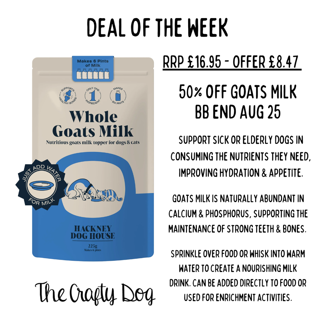 DOTW: Goats Milk Powder - 50% off - BB end Aug 25
