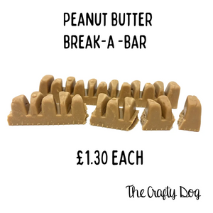 Break A Bar - Peanut Butter Flavour Vegan Dog Treat