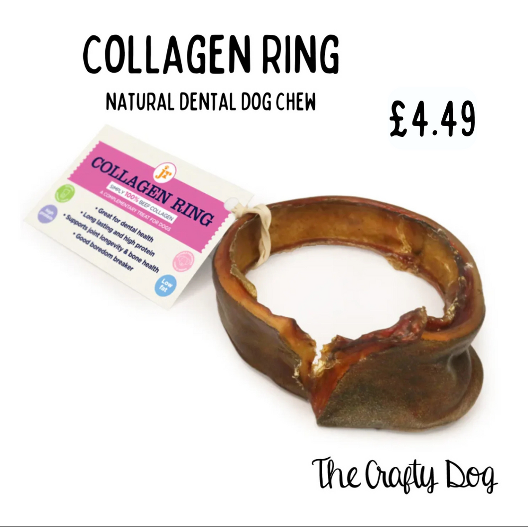 JR Pet Products - Collagen Ring - Air Dried Beef