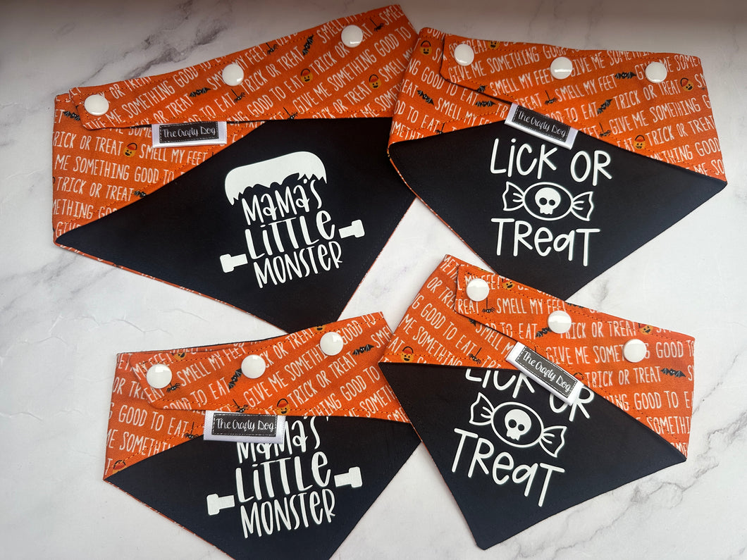 Halloween - Trick Or Treat Smell My Feet - Small + Medium + Large