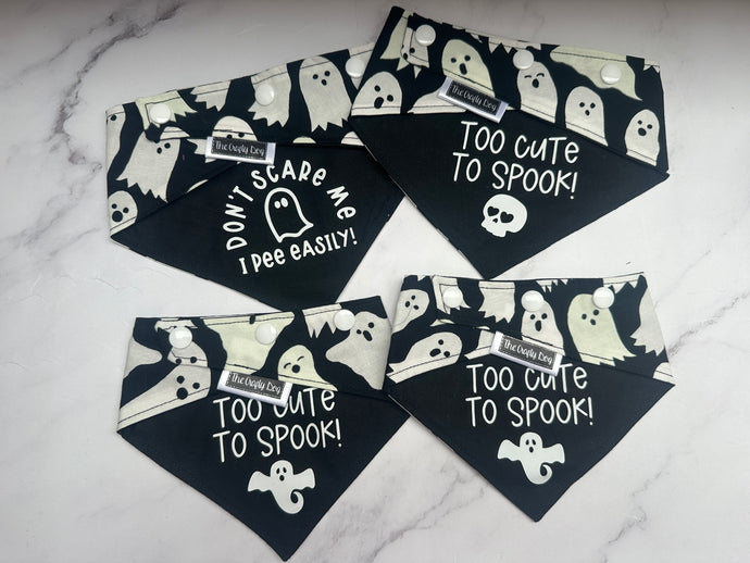 Halloween - Glow In The Dark Ghosts - Small + Medium