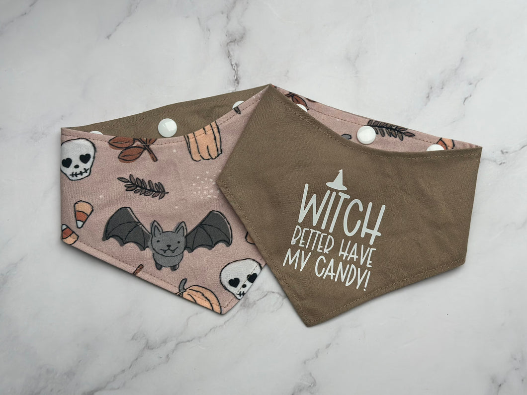 Witch Better Have My Candy Bandana - Halloween