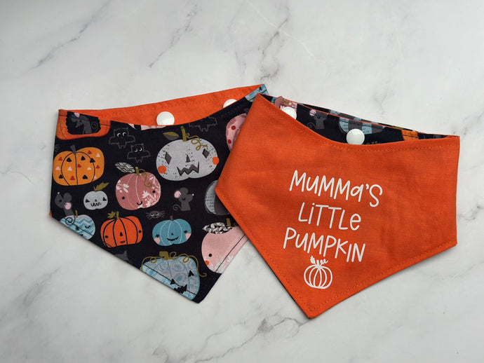 Mumma's Little Pumpkin Bandana - Halloween