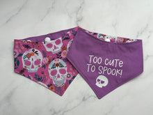 Load image into Gallery viewer, Too Cute To Spook Bandana - Halloween