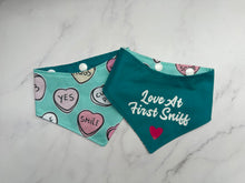 Load image into Gallery viewer, Valentines - Love At First Sniff Bandana