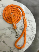 Load image into Gallery viewer, Papaya Rope Lead