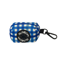 Load image into Gallery viewer, Blueberry Plaid Poop Bag Holder