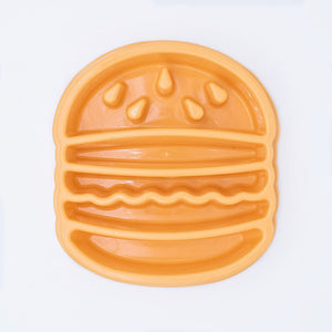 Zippy Paws - Happy Bowls - Hamburger Yellow