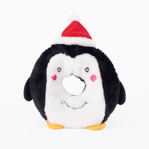 Zippy Paws - Holiday Donutz Buddies - Penguin