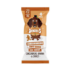 Denzels - Christmas Gingerbread Vegan Soft-Baked  Chews 75g (BB 1/25)