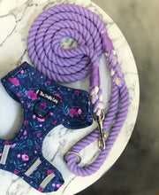 Load image into Gallery viewer, Lavender Fields Rope Lead