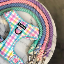 Load image into Gallery viewer, Picnic Plaid Bundle: Harness + Lead + PBH