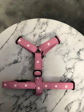 Load image into Gallery viewer, Kisses Pink Strap Harness