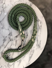 Load image into Gallery viewer, Olive Rope Lead