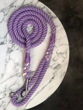 Load image into Gallery viewer, Lavender Fields Rope Lead